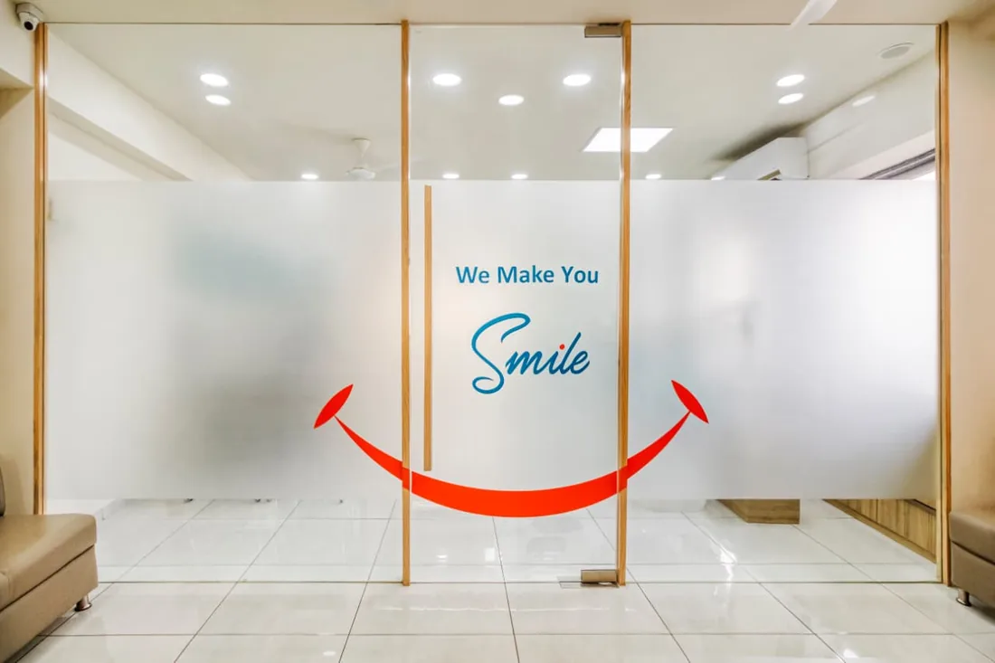 Spandan Dental — We Make You Smile entrance